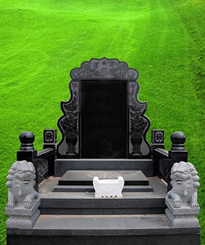 月区1方 花岗岩组合碑